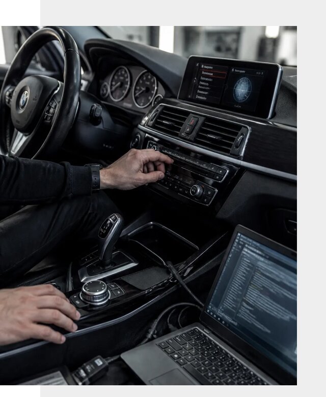 Русификация автомобилей BMW с адаптацией меню и функций в Ступине