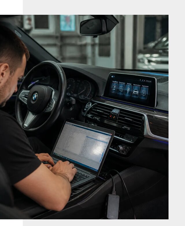 Русификация мультимедиа BMW для авто под ключ в Ступине