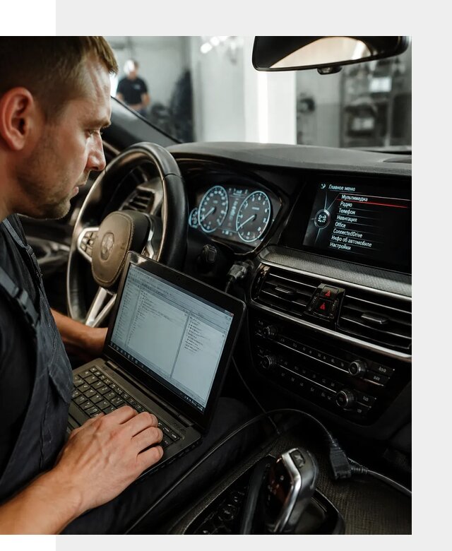 Русификация приборной панели BMW для авто в Ступине от компании