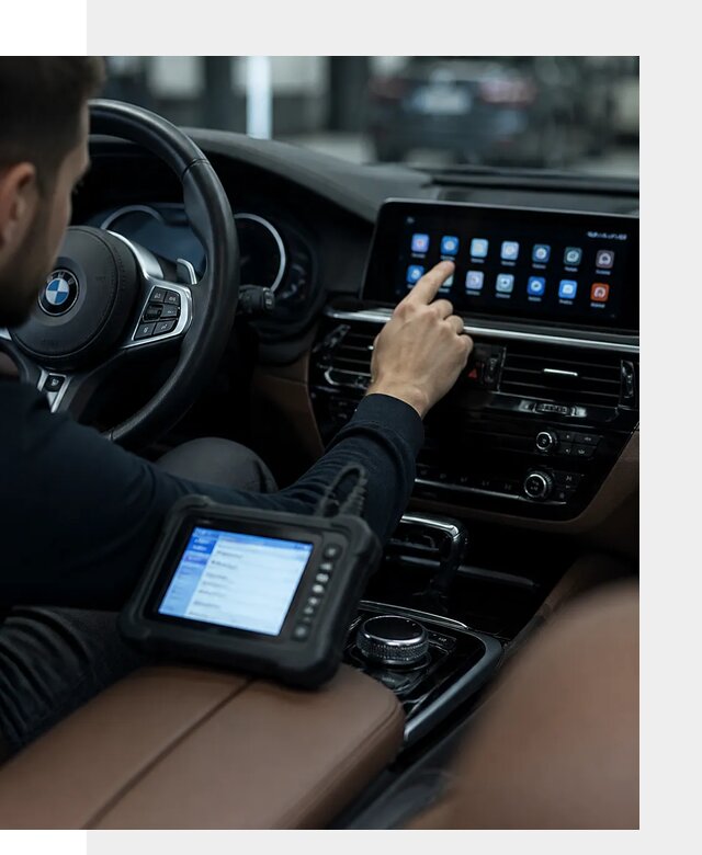 Установка приложений и мультимедиа сервисов BMW в Ступине