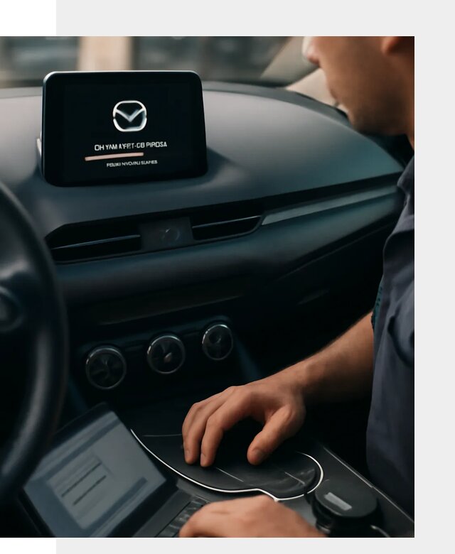 Установка приложений Mazda на мультимедийную систему в Ступине